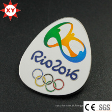Nouveau pince badge émail 2015 Brésil Rio Olympic Syntheic